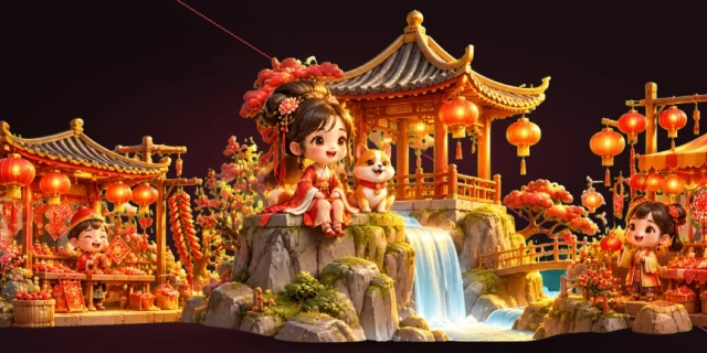 江山美景画